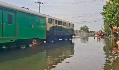 Genangan Air Tidak Terdampak Seluruh KKAJ Daop 7 Madiun Tetap Tepat Waktu